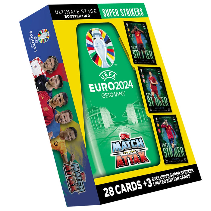 Topps UEFA Euro Match Attax 2024: Mini Tin 1 Super Strikers