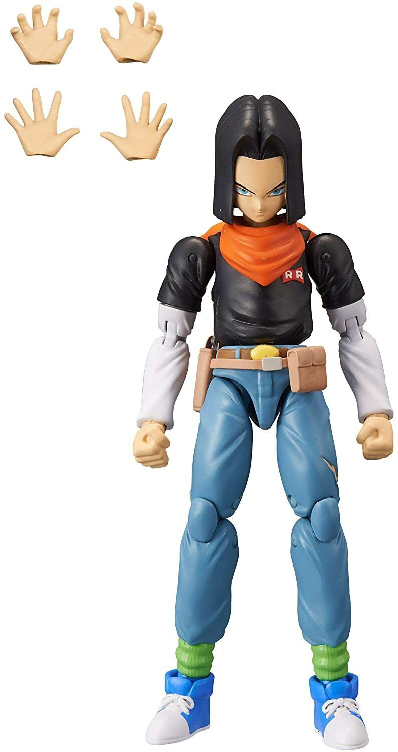 Bandai Dragon Stars: Dragon Ball Super - Androide 17 Figura de Accion