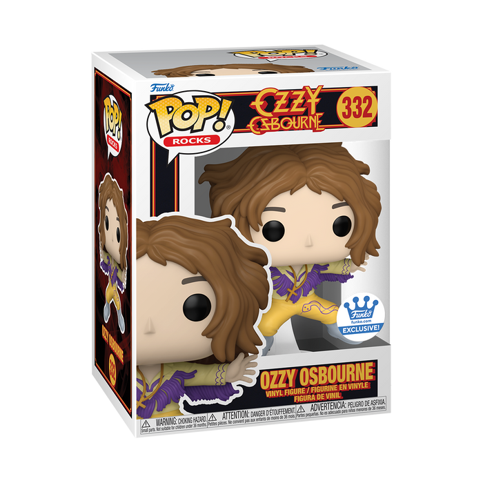 Funko Pop Rocks: Ozzy Osbourne Traje California Jam Exclusivo Funko Shop