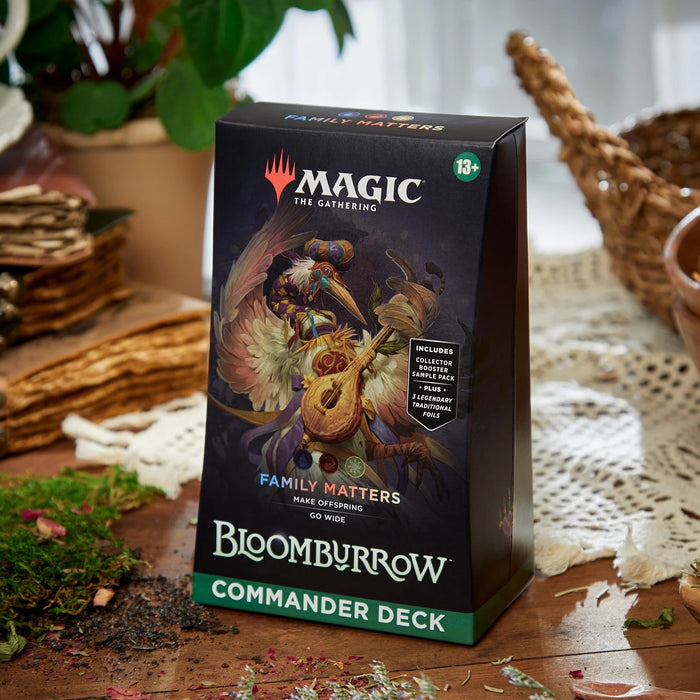 Magic The Gathering: Bloomburrow - Commander Deck 2 Family Matters (Blue/Red/White) En Ingles
