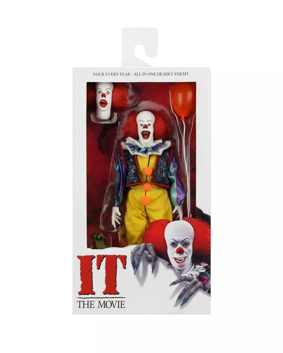 NECA Figura de Accion Vestida: IT ESO 1990 - Pennywise 8 Pulgadas