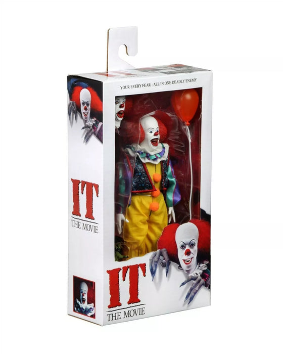 NECA Figura de Accion Vestida: IT ESO 1990 - Pennywise 8 Pulgadas