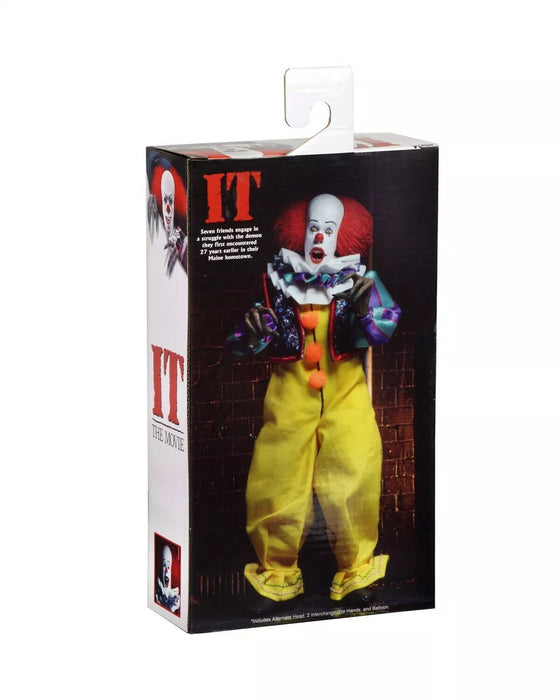 NECA Figura de Accion Vestida: IT ESO 1990 - Pennywise 8 Pulgadas
