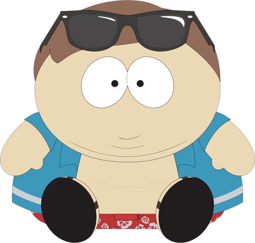 Youtooz Plush: South Park - Cartman En La Piscina Peluche 9 Pulgadas