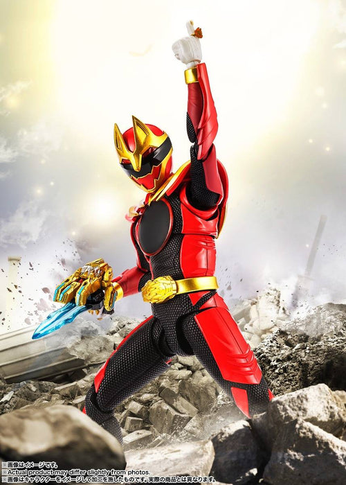Bandai Tamashii Nations SH Figuarts: No 1 Sentai Gozyuger - Gozyu Wolf First Limited Edition with Sentai Ring