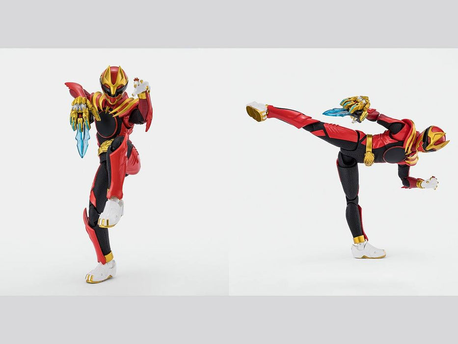 Bandai Tamashii Nations SH Figuarts: No 1 Sentai Gozyuger - Gozyu Wolf First Limited Edition with Sentai Ring