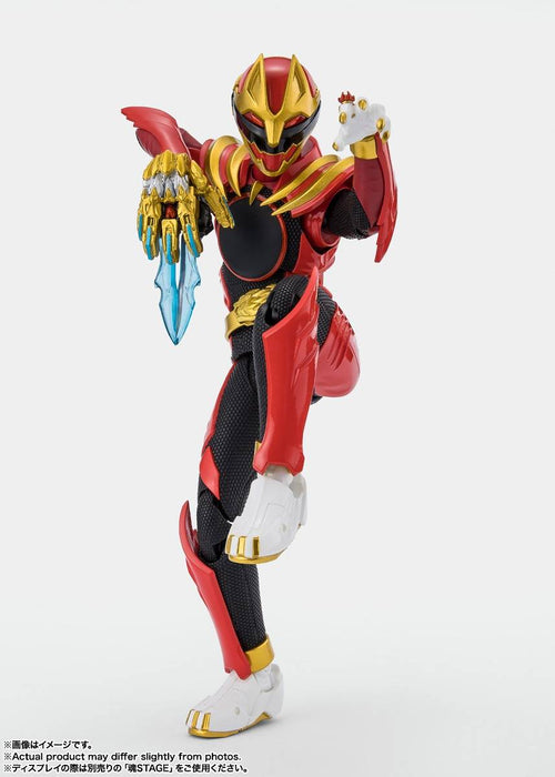 Bandai Tamashii Nations SH Figuarts: No 1 Sentai Gozyuger - Gozyu Wolf First Limited Edition with Sentai Ring