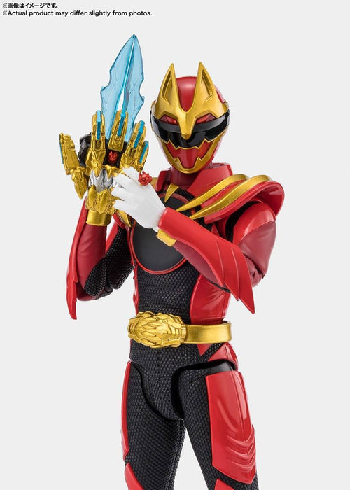Bandai Tamashii Nations SH Figuarts: No 1 Sentai Gozyuger - Gozyu Wolf First Limited Edition with Sentai Ring
