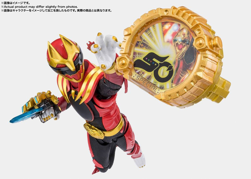 Bandai Tamashii Nations SH Figuarts: No 1 Sentai Gozyuger - Gozyu Wolf First Limited Edition with Sentai Ring