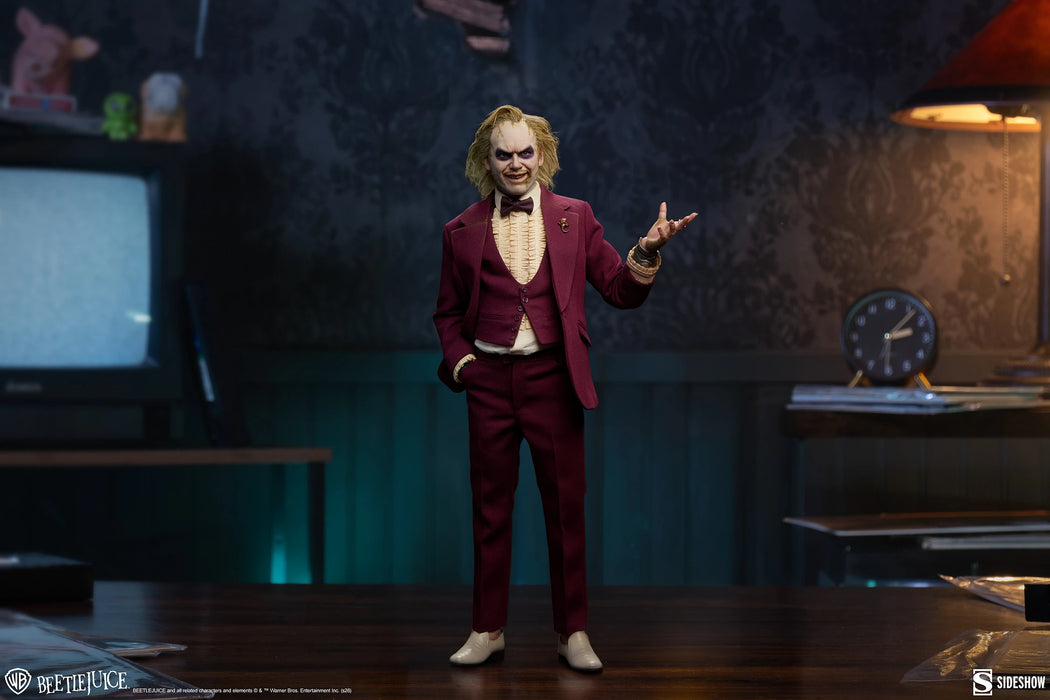 Sideshow Collectibles: Beettlejuice - Bettlejuice Version boda Escala 1/6