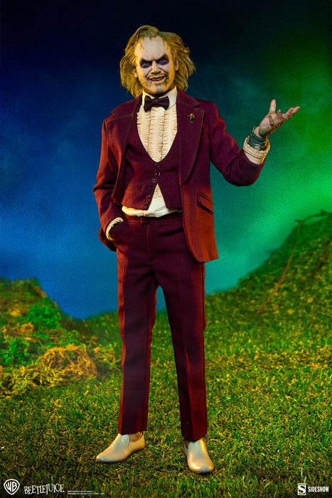 Sideshow Collectibles: Beettlejuice - Bettlejuice Version boda Escala 1/6
