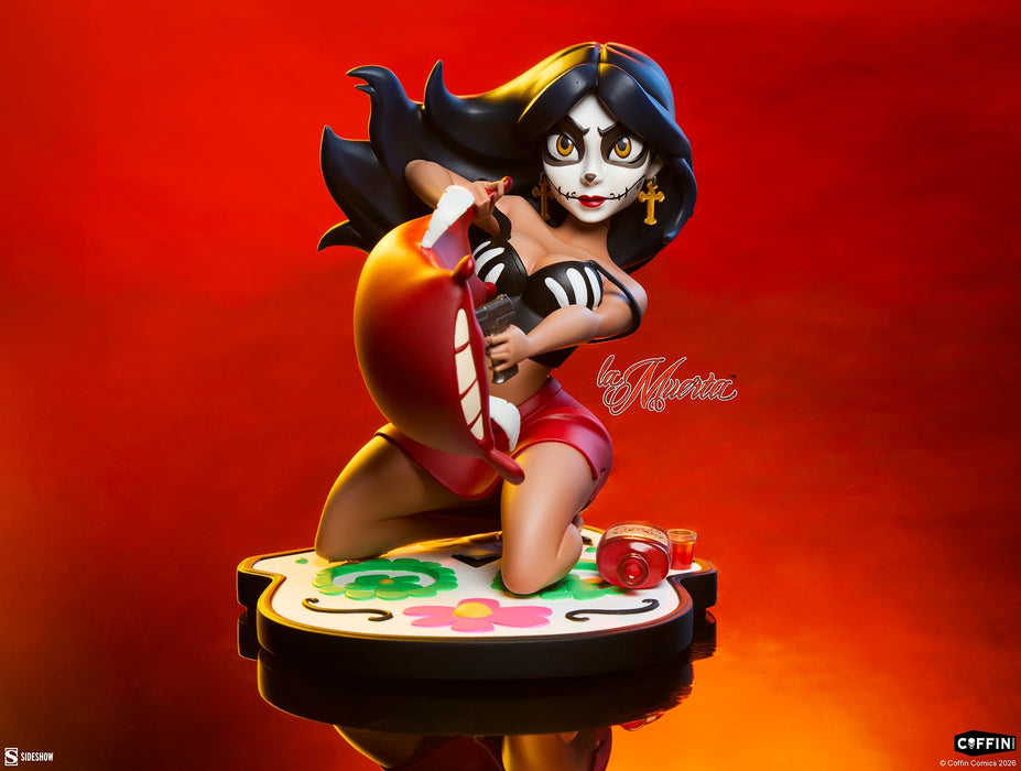 Sideshow Collectibles: Coffin Comics Sleepover In Hell - Lady Death, Hellwitch y La Muerta 3 Pack