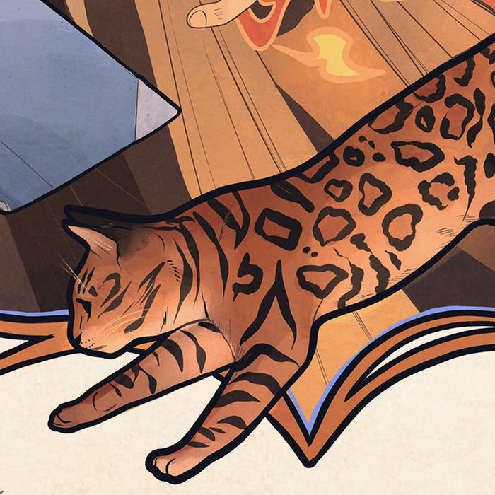 Sideshow Art Print: Critical Role 10 Aniversario - Liam O Brien Litografia