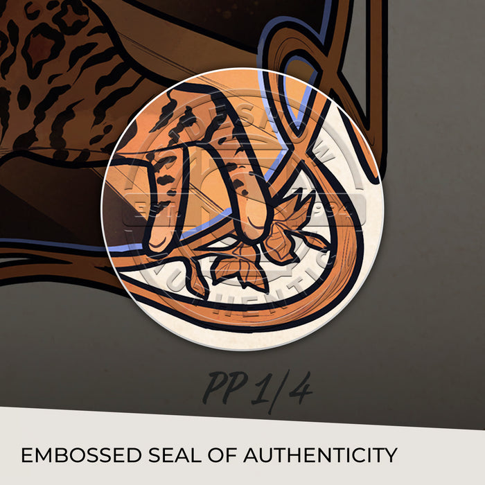 Sideshow Art Print: Critical Role 10 Aniversario - Liam O Brien Litografia