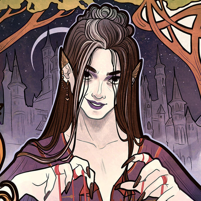 Sideshow Art Print: Critical Role 10 Aniversario - Marisha Ray Litografia