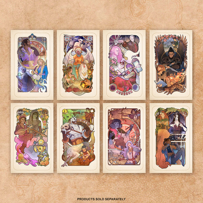 Sideshow Art Print: Critical Role 10 Aniversario - Matthew Mercer Litografia