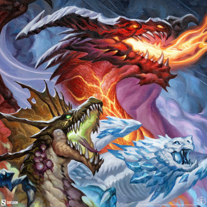 Sideshow Art Print: Vox Machina - The Chroma Conclave Litografia