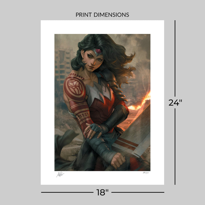 Sideshow Art Print: DC Comics - Absolute Wonder Woman Litografia