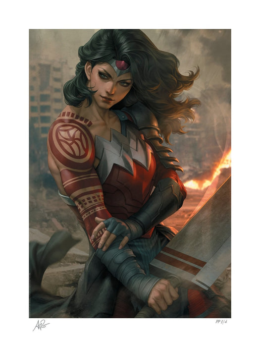 Sideshow Art Print: DC Comics - Absolute Wonder Woman Litografia