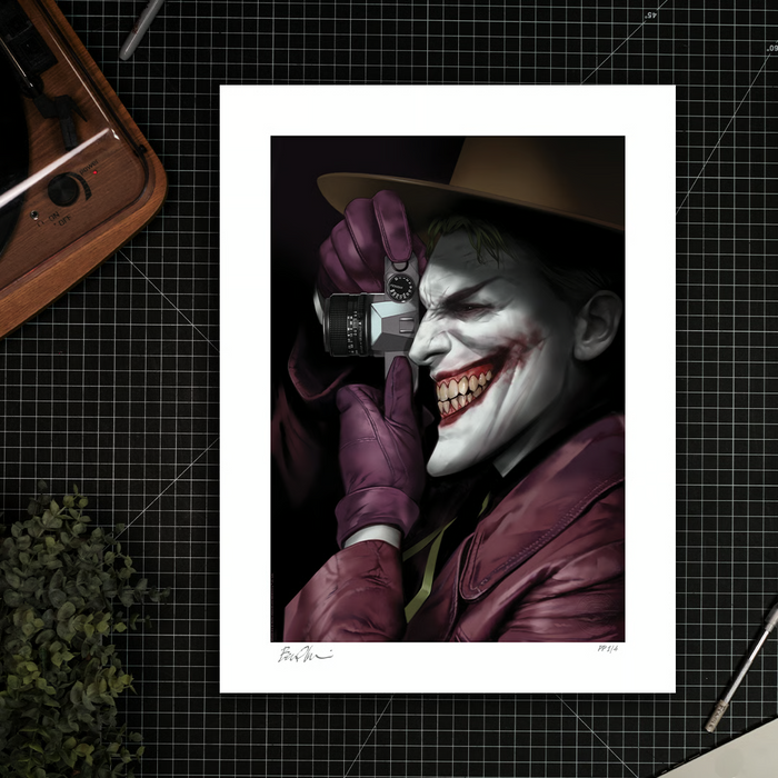 Sideshow Art Print: DC Batman The Killing Joke 2020 - Joker Litografia