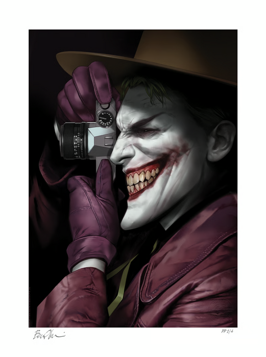 Sideshow Art Print: DC Batman The Killing Joke 2020 - Joker Litografia
