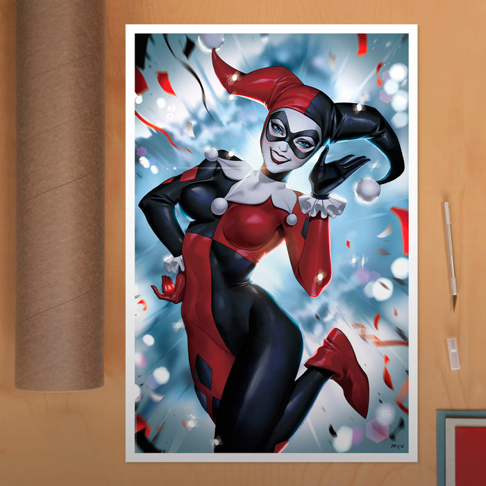 Sideshow Art Print: DC Comics - Harley Quinn Litografia