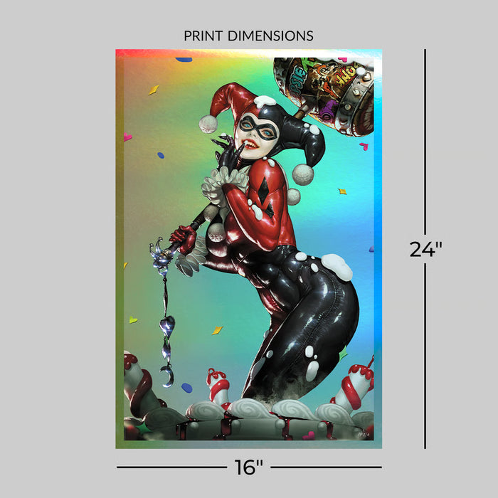 Sideshow Art Print: Batman Harley Quinn Num 1 2025- Harley Quinn Litografia