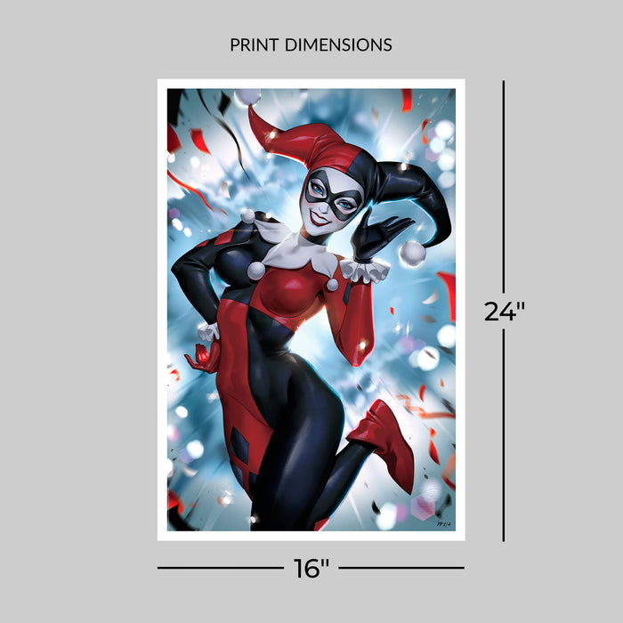 Sideshow Art Print: DC Comics - Harley Quinn Litografia