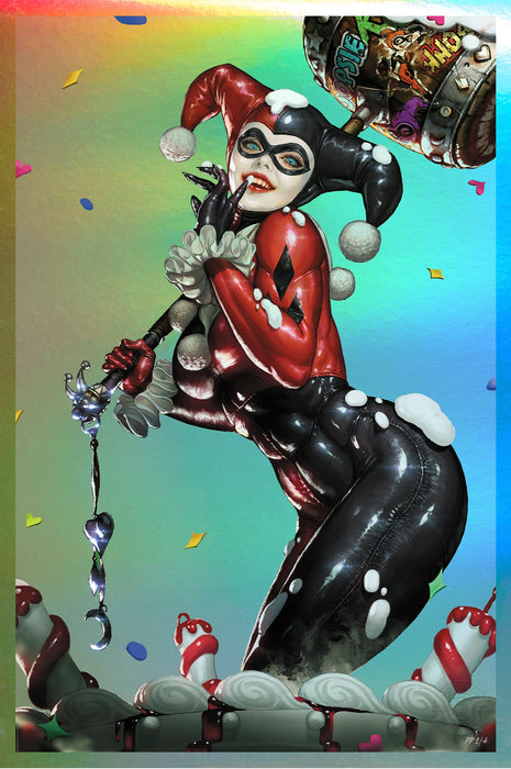 Sideshow Art Print: Batman Harley Quinn Num 1 2025- Harley Quinn Litografia