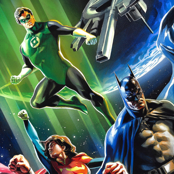 Sideshow Art Print: DC Comics - Liga de la Justicia Litografia