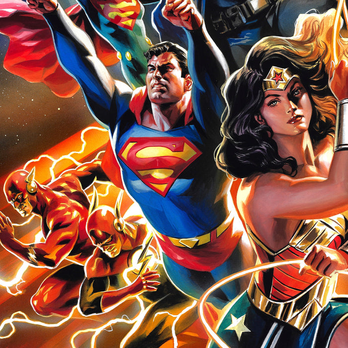 Sideshow Art Print: DC Comics - Liga de la Justicia Litografia