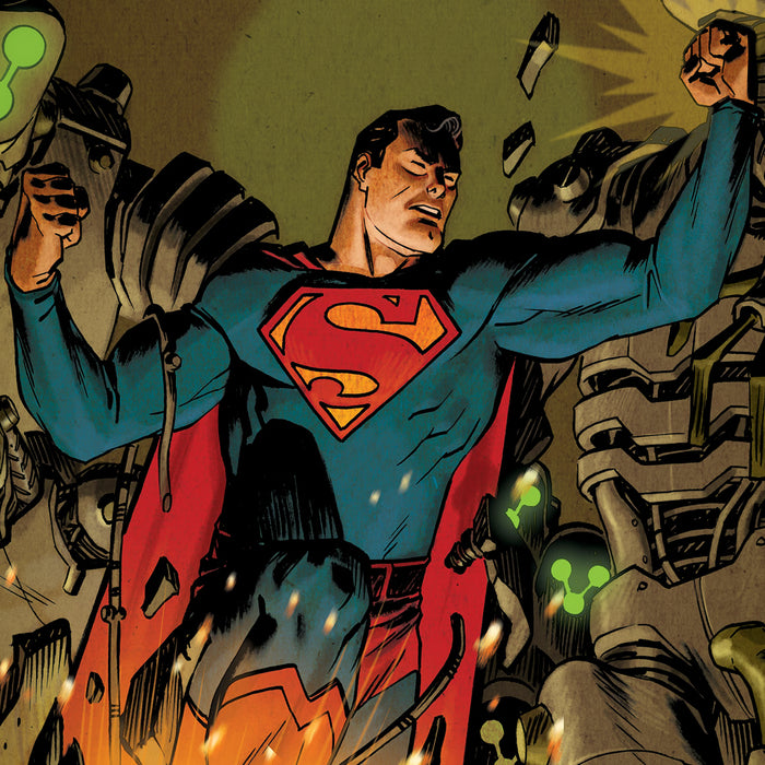 Sideshow Art Print: DC Comics - Superman Space Age Num 2 2022 Litografía