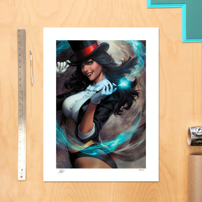 Sideshow Art Print: Zatanna Bring Down The House - Zatanna Litografia
