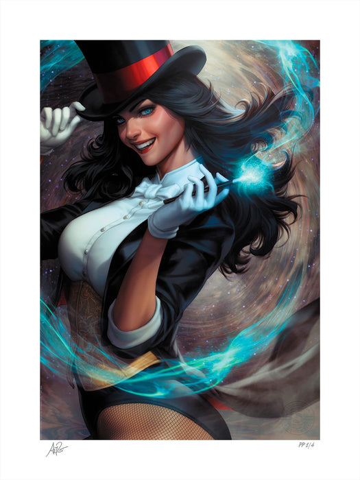 Sideshow Art Print: Zatanna Bring Down The House - Zatanna Litografia