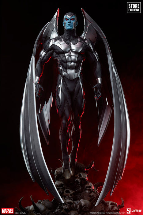 Sideshow Premium Format: Marvel X-Men - Arcangel  X Force Variant 28 Pulgadas