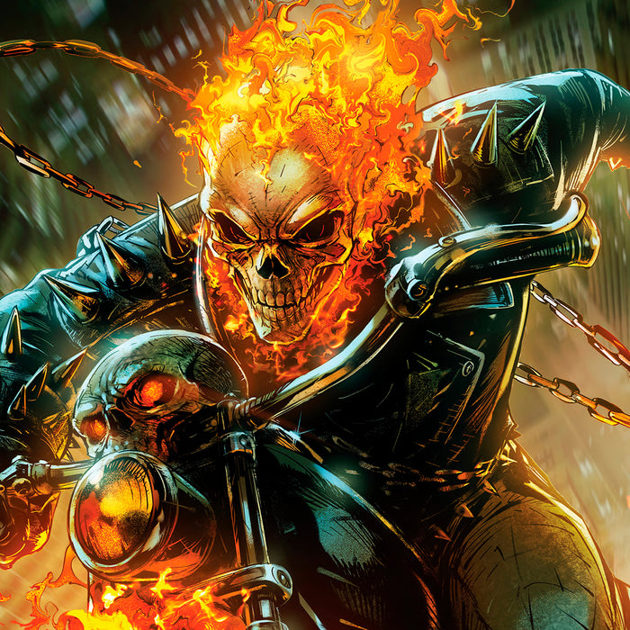 Sideshow Art Print: Marvel Cosmic Ghost Rider Num 4 2018 - Ghost Rider Litografía