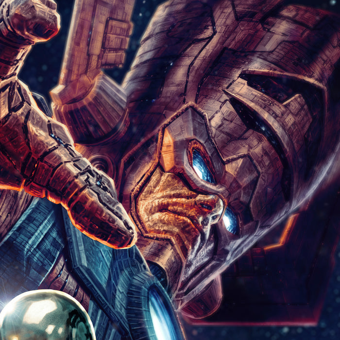 Sideshow Art Print: Marvel - Galactus and the Silver Surfer Litografia