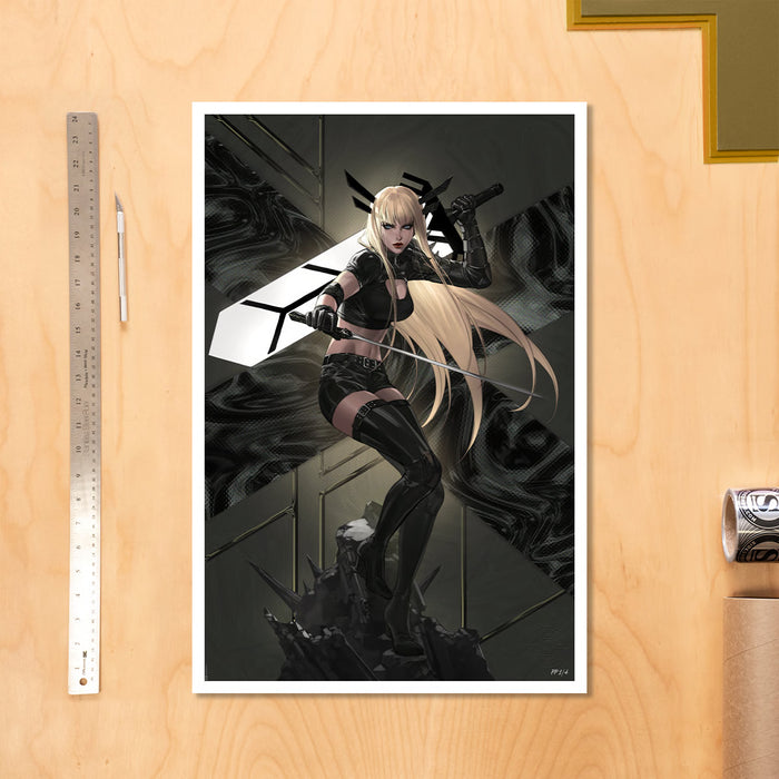Sideshow Art Print: Marvel X-Men Num 10 2025 - Illyana Rasputin Magik Litografía