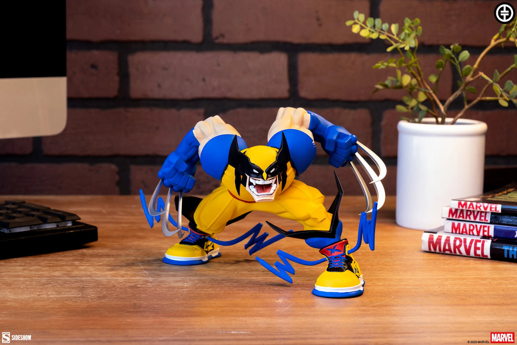 Sideshow Designer Collectible Statue: Marvel -  Wolverine 9.5 Pulgadas