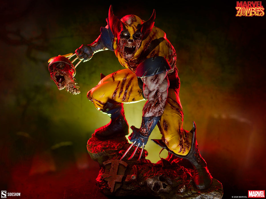 Sideshow Collectitibles: Marvel Zombies - Wolverine 11.5 Pulgadas