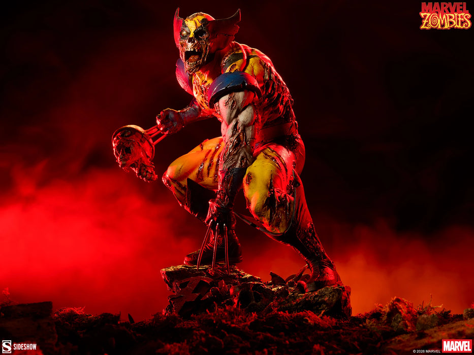 Sideshow Collectitibles: Marvel Zombies - Wolverine 11.5 Pulgadas