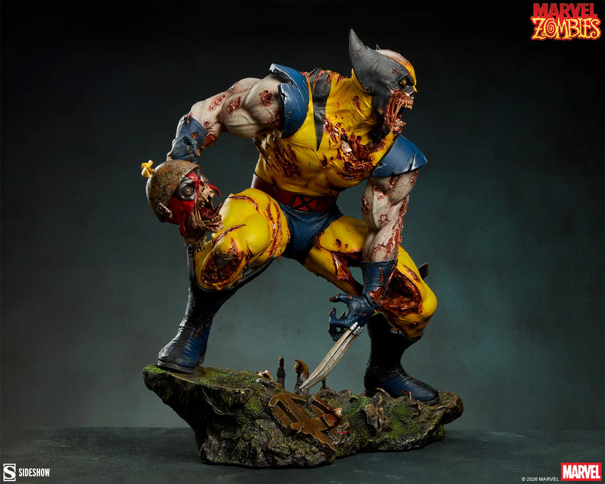 Sideshow Collectitibles: Marvel Zombies - Wolverine 11.5 Pulgadas