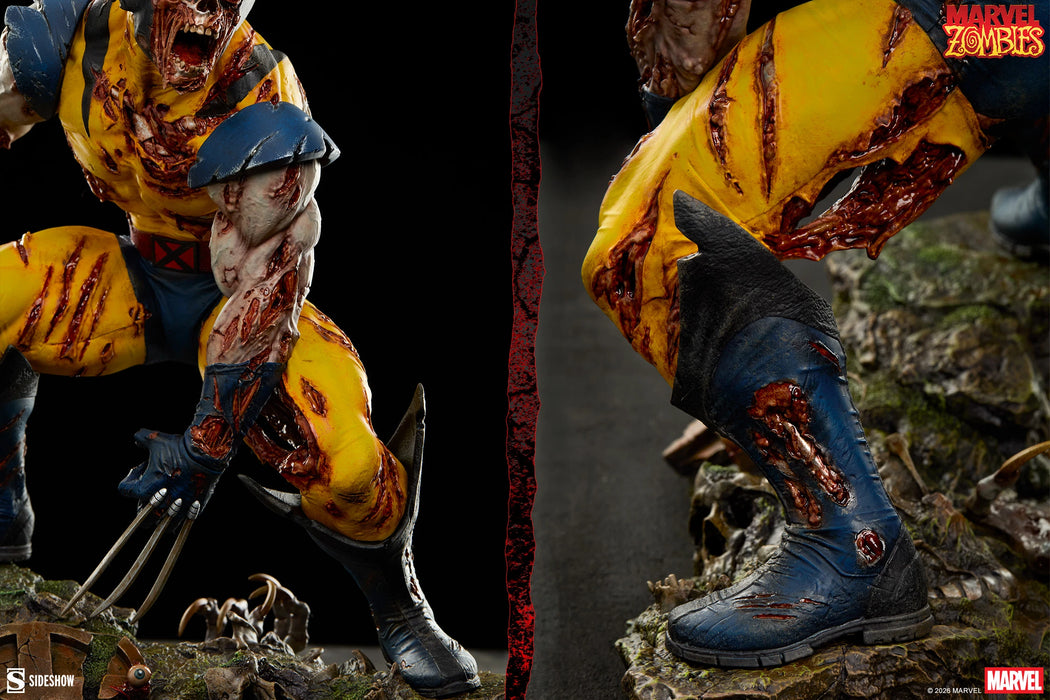 Sideshow Collectitibles: Marvel Zombies - Wolverine 11.5 Pulgadas