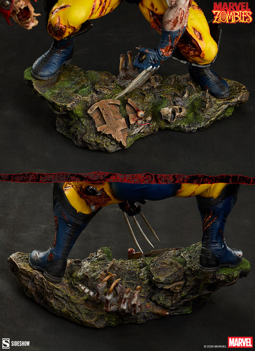 Sideshow Collectitibles: Marvel Zombies - Wolverine 11.5 Pulgadas