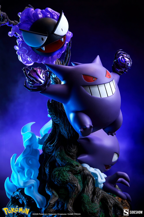 Sideshow Collectibles: Pokemon - Gengar Diorama 14 Pulgadas