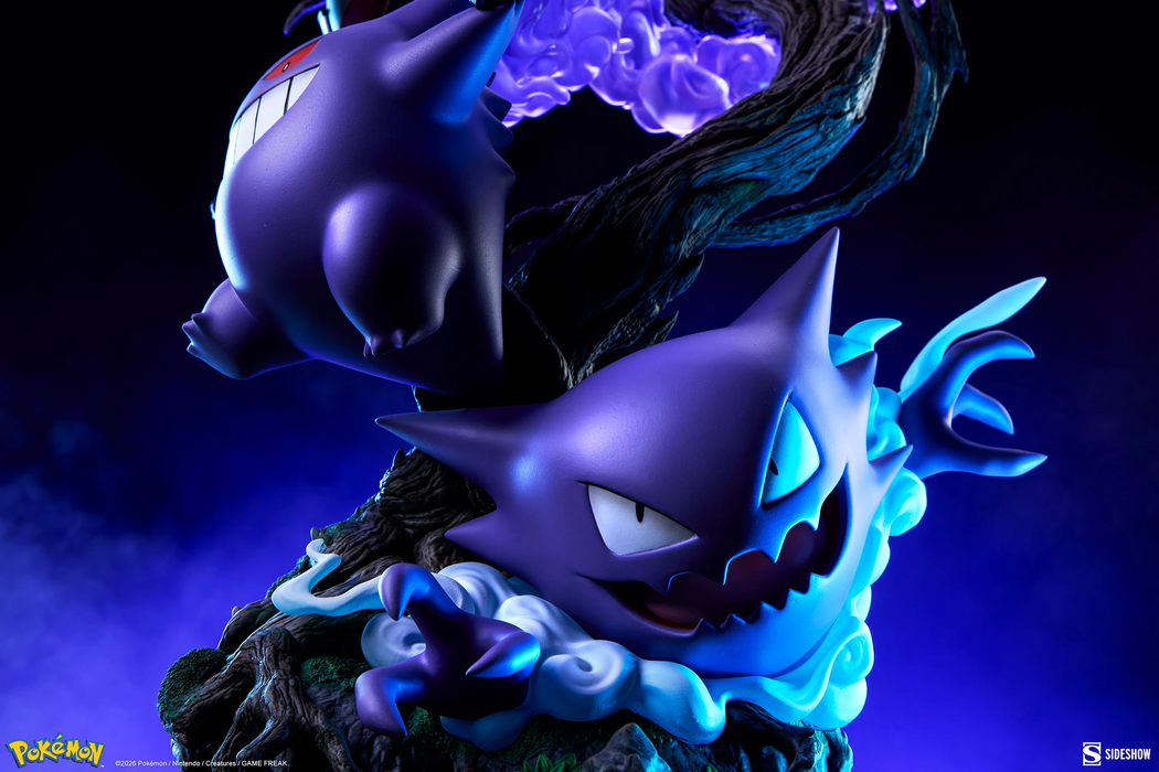 Sideshow Collectibles: Pokemon - Gengar Diorama 14 Pulgadas