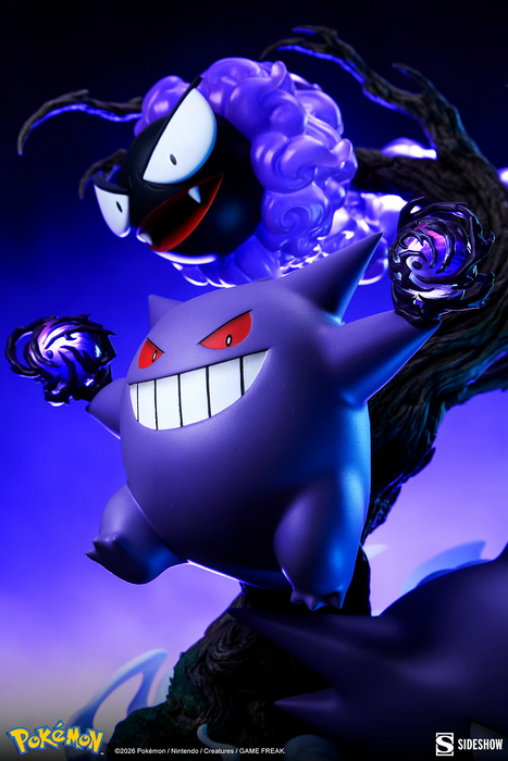 Sideshow Collectibles: Pokemon - Gengar Diorama 14 Pulgadas