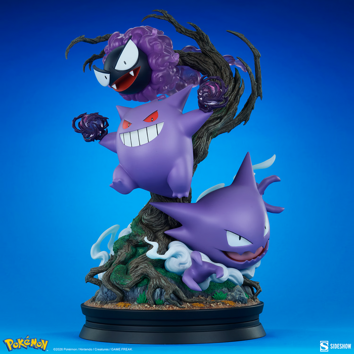 Sideshow Collectibles: Pokemon - Gengar Diorama 14 Pulgadas
