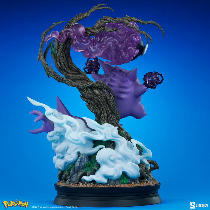 Sideshow Collectibles: Pokemon - Gengar Diorama 14 Pulgadas