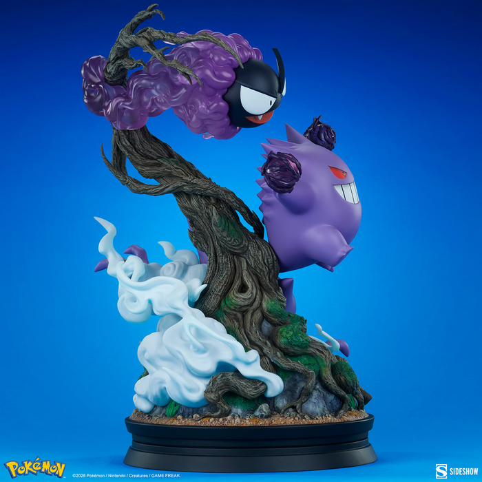 Sideshow Collectibles: Pokemon - Gengar Diorama 14 Pulgadas